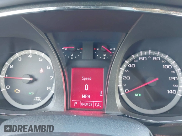 2011 GMC Terrain SLT-2 with VIN 2CTFLXEC3B6463133, listed as a IAAI auction lot 41459819 with 43,459 mi miles. Bid and sale history available at carsss.com. Image 7.
