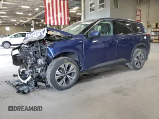 2021 Nissan Rogue SV z VIN 5N1AT3BB3MC693609, wystawiony jako Copart lot #56787305 z przebiegiem 96 760 mil mil oraz Szkoda całkowita • Salvage title. Historia ofert i sprzedaży dostępna na DreamBid. Obrazek 1.