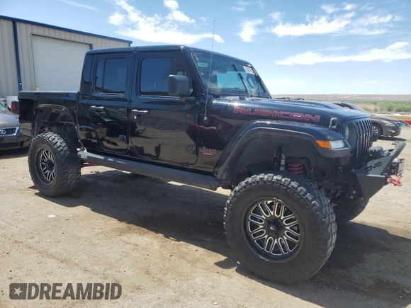 2020 Jeep Gladiator Rubicon z VIN 1C6JJTBG8LL154950, wystawiony jako Copart lot #53676205 z przebiegiem 22 999 mil mil oraz Szkoda całkowita • Salvage title. Historia ofert i sprzedaży dostępna na DreamBid. Obrazek 4.
