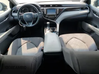 2018 Toyota Camry LE with VIN 4T1B11HK1JU141022, listed as a Copart auction lot 60135785 with 112,652 mi miles and Salvage title. Bid and sale history available at DreamBid. Image 8.