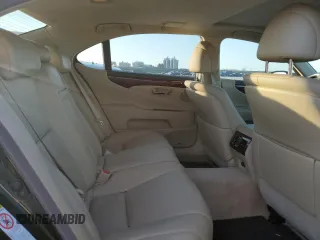 2008 Lexus LS 460 LWB with VIN JTHGL46F785020798, listed as a Copart auction lot 53029985 with 74,997 mi miles and Salvage Title. Bid and sale history available at carsss.com. Image 10.