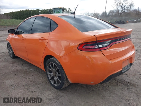 2013 Dodge Dart SXT with VIN 1C3CDFBAXDD342391, listed as a IAAI auction lot 42032177 with 165,942 mi miles and . Bid and sale history available at DreamBid. Image 3.