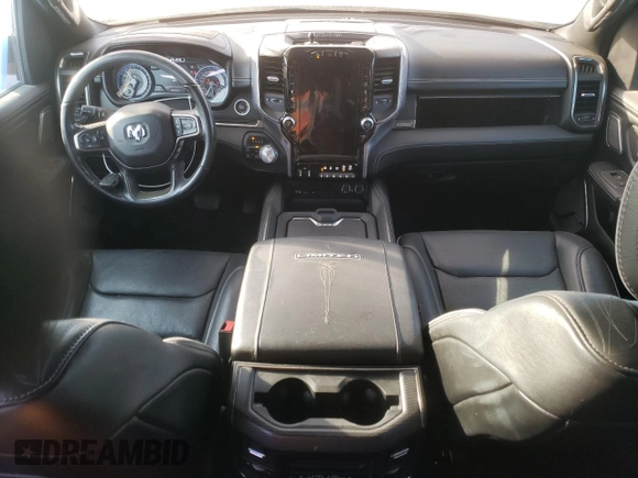 2019 Ram 1500 Limited with VIN 1C6SRFPT5KN652904, listed as a Copart auction lot 74026914 with 71,853 mi miles and Salvage title. Bid and sale history available at DreamBid. Image 8.