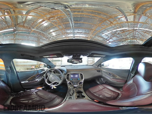 2015 Buick LaCrosse Premium II with VIN 1G4GF5G38FF166214, listed as a Copart auction lot 45021765 with 304,439 mi miles and Salvage Title. Bid and sale history available at DreamBid. Image 15.