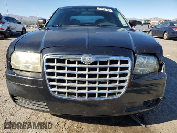 2008 Chrysler 300 LX with VIN 2C3KA43R88H307676, listed as a Copart auction lot 50551575 with 173,476 mi miles and Salvage Title. Bid and sale history available at carsss.com. Image 5.