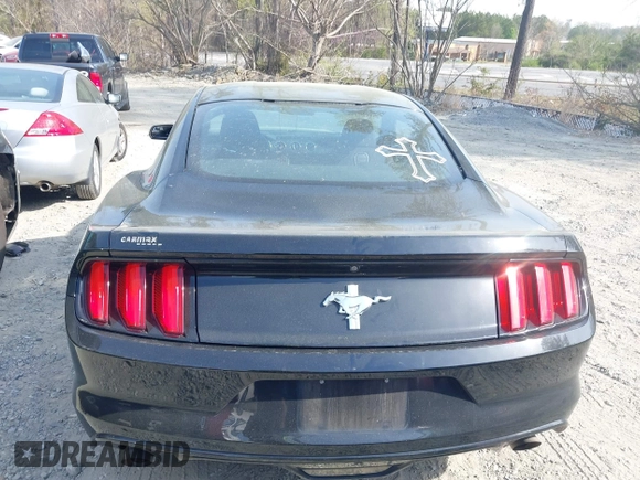 2017 Ford Mustang V6 with VIN 1FA6P8AMXH5342548, listed as a IAAI auction lot 41889214 with 89,960 mi miles and . Bid and sale history available at carsss.com. Image 16.