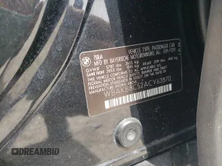 2010 BMW 7 Series 750Li z VIN WBAKB8C52ACY62870, wystawiony jako Copart lot #32775902 z przebiegiem 119 832 mil mil oraz Szkoda całkowita • Salvage title. Historia ofert i sprzedaży dostępna na DreamBid. Obrazek 10.