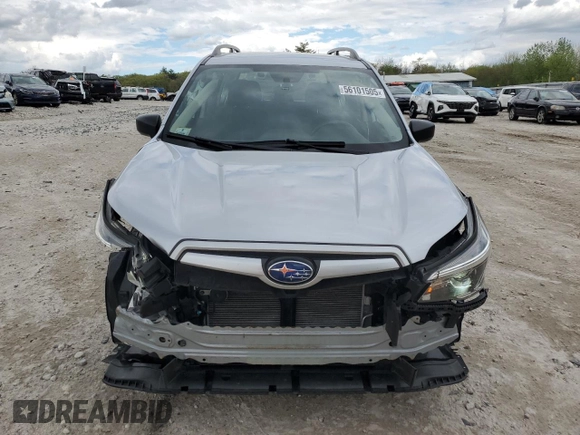 2020 Subaru Forester with VIN JF2SKADC6LH517257, listed as a Copart auction lot 56101505 with 49,701 mi miles and Salvage title. Bid and sale history available at DreamBid. Image 5.