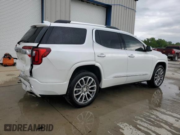 2023 GMC Acadia Denali with VIN 1GKKNXLS5PZ139776, listed as a Copart auction lot 55449835 with 18,418 mi miles and Salvage title. Bid and sale history available at DreamBid. Image 3.