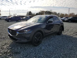 2025 Mazda CX-30 2.5 S Select Sport with VIN 3MVDMBBMXSM759836, listed as a Copart auction lot 81131954 with 121 mi miles and Salvage Title. Bid and sale history available at carsss.com. Image 1.