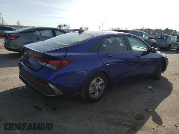 2024 Hyundai Elantra SE z VIN KMHLL4DG8RU668018, wystawiony jako Copart lot #85018574 z przebiegiem 18 993 mil mil oraz Szkoda całkowita • Salvage title. Historia ofert i sprzedaży dostępna na DreamBid. Obrazek 3.