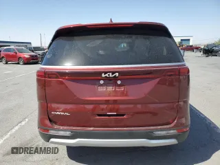 2024 Kia Carnival LX with VIN KNDNB4H32R6337785, listed as a Copart auction lot 73603244 with 22,129 mi miles and Salvage Title. Bid and sale history available at carsss.com. Image 6.