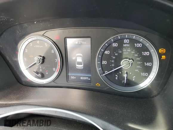 2018 Hyundai Sonata Limited with VIN 5NPE34AF6JH618662, listed as a Copart auction lot 43396525 with 83,397 mi miles and Salvage Title. Bid and sale history available at DreamBid. Image 9.