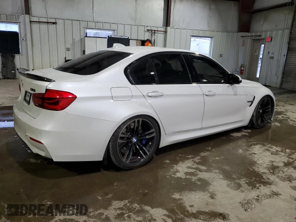 2016 BMW M3 with VIN WBS8M9C5XG5D30188, listed as a Copart auction lot 40713024 with 93,094 mi miles. Bid and sale history available at carsss.com. Image 3.