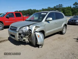 2008 Hyundai Tucson SE with VIN KM8JN12D58U811174, listed as a Copart auction lot 52768855 with 259,330 mi miles and Salvage Title. Bid and sale history available at carsss.com. Image 1.