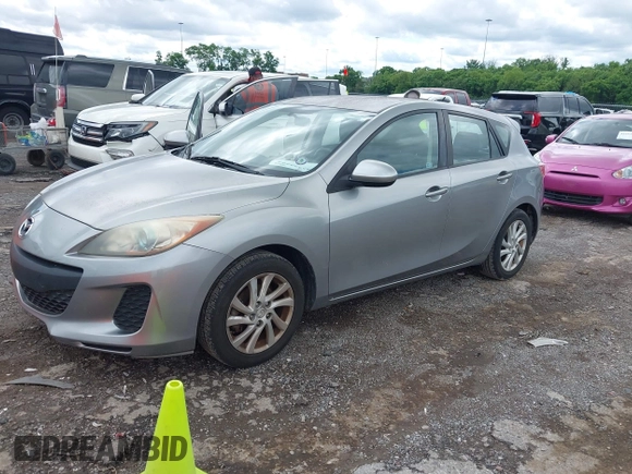 2012 Mazda 3 i Touring with VIN JM1BL1L79C1607995, listed as a IAAI auction lot 42254595 with 203,809 mi miles and . Bid and sale history available at DreamBid. Image 2.