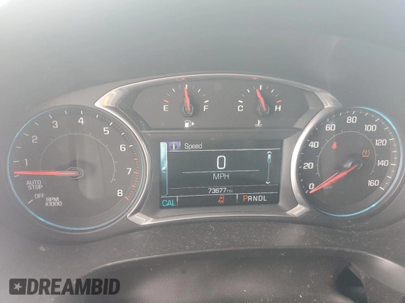 2016 Chevrolet Malibu LT with VIN 1G1ZE5ST8GF329655, listed as a Copart auction lot 52044145 with 73,677 mi miles and Salvage Title. Bid and sale history available at carsss.com. Image 9.
