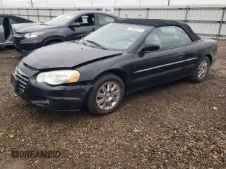 2004 Chrysler Sebring Limited with VIN 1C3EL65R64N360118, listed as a Copart auction lot 78589914 with 97,898 mi miles and Salvage Title. Bid and sale history available at DreamBid. Image 1.