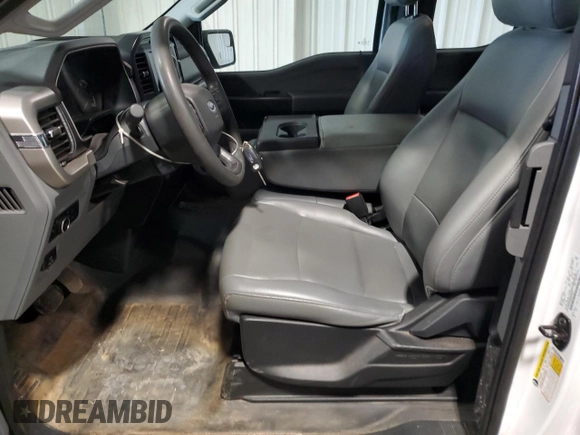 2021 Ford F-150 XL with VIN 1FTEX1CB2MKE72943, listed as a Copart auction lot 51618435 with 125,692 mi miles and Clean title. Bid and sale history available at DreamBid. Image 7.