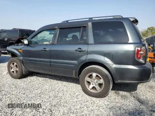 2006 Honda Pilot EX with VIN 5FNYF28406B020568, listed as a Copart auction lot 50340245 with Not Provided miles and Salvage Title. Bid and sale history available at DreamBid. Image 2.
