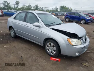 2006 Kia Spectra EX z VIN KNAFE121265360130, wystawiony jako IAAI lot #42345843 z przebiegiem 152 987 mil mil oraz . Historia ofert i sprzedaży dostępna na DreamBid. Obrazek 1.