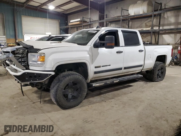 2015 GMC Sierra 2500HD SLT with VIN 1GT12ZE88FF598796, listed as a Copart auction lot 88083535 with Not provided miles and Salvage title. Bid and sale history available at DreamBid. Image 1.