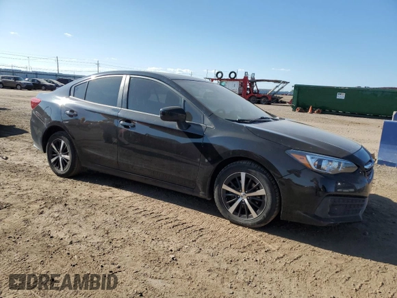 2021 Subaru Impreza Premium with VIN 4S3GKAD64M3602675, listed as a Copart auction lot 57650615 with 79,227 mi miles and Salvage title. Bid and sale history available at DreamBid. Image 4.