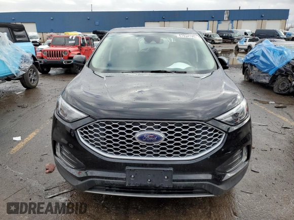 2024 Ford Edge SEL with VIN 2FMPK4J90RBB06307, listed as a Copart auction lot 47934745 with 7,649 mi miles and Salvage Title. Bid and sale history available at carsss.com. Image 5.