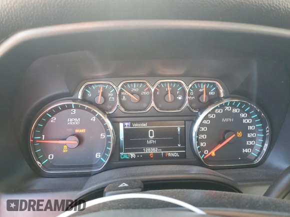 2017 Chevrolet Silverado 1500 LT with VIN 1GCRCREHXHZ100664, listed as a Copart auction lot 84485074 with 128,362 mi miles and Salvage Title. Bid and sale history available at DreamBid. Image 9.