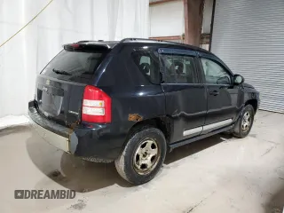 2007 Jeep Compass Limited with VIN 1J8FF57W77D241355, listed as a Copart auction lot 83786884 with 241,742 mi miles and Salvage Title. Bid and sale history available at carsss.com. Image 3.