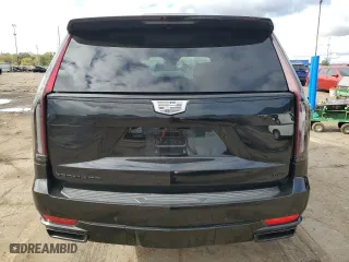 2023 Cadillac Escalade 4WD Sport Platinum with VIN 1GYS4GKL4PR490892, listed as a Copart auction lot 75392044 with 25,984 mi miles and Salvage Title. Bid and sale history available at carsss.com. Image 6.