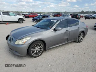 2007 Infiniti G35 Journey with VIN JNKBV61E47M724587, listed as a Copart auction lot 71555124 with 146,964 mi miles and Salvage Title. Bid and sale history available at DreamBid. Image 1.