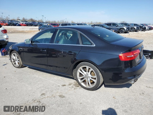 2013 Audi S4 Premium Plus z VIN WAUBGAFL6DA235575, wystawiony jako Copart lot #50396795 z przebiegiem 103 300 mil mil oraz Szkoda całkowita • Salvage title. Historia ofert i sprzedaży dostępna na DreamBid. Obrazek 2.