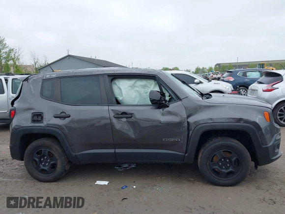 2018 Jeep Renegade Sport z VIN ZACCJBAB9JPJ70730, wystawiony jako IAAI lot #42204939 z przebiegiem 112 789 mil mil oraz . Historia ofert i sprzedaży dostępna na DreamBid. Obrazek 12.