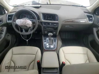 2016 Audi Q5 Premium Plus with VIN WA1D7AFP0GA092829, listed as a Copart auction lot 58058645 with 38,151 mi miles and Salvage title. Bid and sale history available at DreamBid. Image 8.