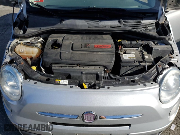 2012 FIAT 500 Pop with VIN 3C3CFFDR8CT330780, listed as a Copart auction lot 52148545 with 144,994 mi miles and Salvage title. Bid and sale history available at DreamBid. Image 11.