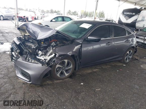 2022 Honda Insight EX with VIN 19XZE4F52NE009235, listed as a IAAI auction lot 41772288 with 115,324 mi miles and . Bid and sale history available at carsss.com. Image 2.