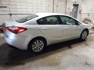 2014 Kia Forte LX with VIN KNAFX4A64E5243348, listed as a Copart auction lot 51270605 with 110,241 mi miles and Salvage Title. Bid and sale history available at DreamBid. Image 3.