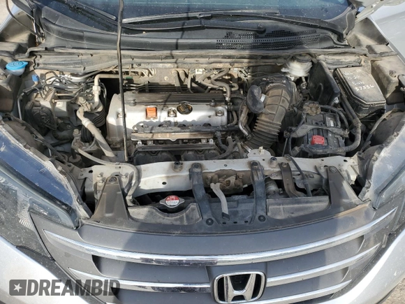 2013 Honda CR-V LX with VIN 2HKRM4H39DH659155, listed as a Copart auction lot 49257105 with 156,412 mi miles and Salvage Title. Bid and sale history available at DreamBid. Image 12.