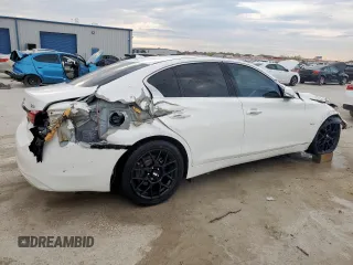 2020 Infiniti Q50 3.0t SPORT with VIN JN1EV7AP8LM207991, listed as a Copart auction lot 49903855 with 110,361 mi miles and Salvage Title. Bid and sale history available at carsss.com. Image 3.
