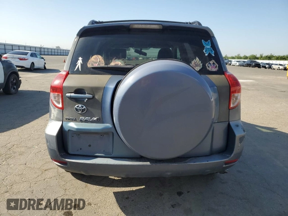 2007 Toyota RAV4 with VIN JTMZD35V775058069, listed as a Copart auction lot 55488175 with 236,881 mi miles and Salvage Title. Bid and sale history available at carsss.com. Image 6.