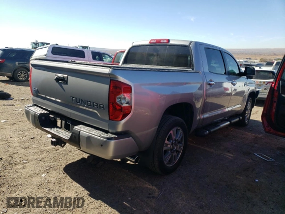 2016 Toyota Tundra 4WD Truck Platinum with VIN 5TFAW5F19GX516665, listed as a Copart auction lot 82932694 with 146,222 mi miles and Salvage Title. Bid and sale history available at carsss.com. Image 3.