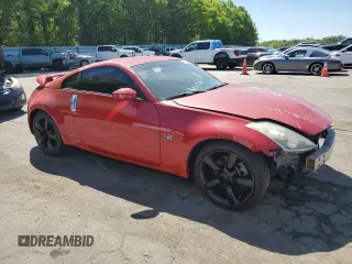 2008 Nissan 350Z Grand Touring with VIN JN1BZ34E98M752731, listed as a Copart auction lot 53209795 with 119,951 mi miles and Salvage Title. Bid and sale history available at carsss.com. Image 4.