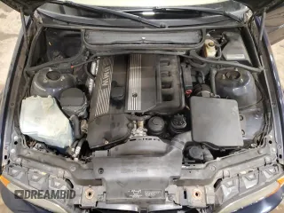 2001 BMW 3 Series 325Ci with VIN WBABN33491JW55177, listed as a Copart auction lot 43685795 with 120,610 mi miles and Salvage Title. Bid and sale history available at carsss.com. Image 11.