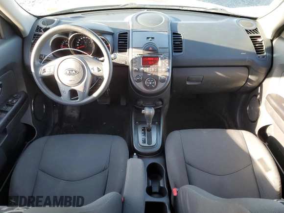2010 Kia Soul + with VIN KNDJT2A22A7123573, listed as a Copart auction lot 49043535 with 180,534 mi miles and Salvage Title. Bid and sale history available at DreamBid. Image 8.