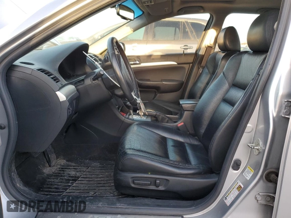 2008 Acura TSX Nav with VIN JH4CL96928C004574, listed as a Copart auction lot 49496135 with 257,168 mi miles and Salvage Title. Bid and sale history available at carsss.com. Image 7.