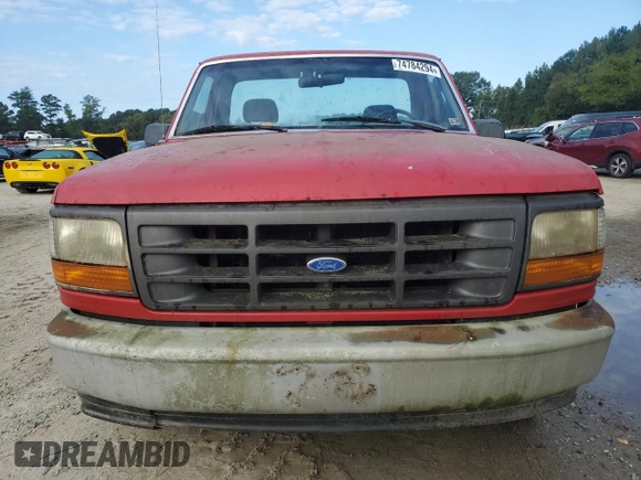 1995 Ford F-150 z VIN 1FTDF15Y0SLB18636, wystawiony jako Copart lot #74784294 z przebiegiem 70 345 mil mil oraz Szkoda całkowita • Salvage title. Historia ofert i sprzedaży dostępna na DreamBid. Obrazek 5.