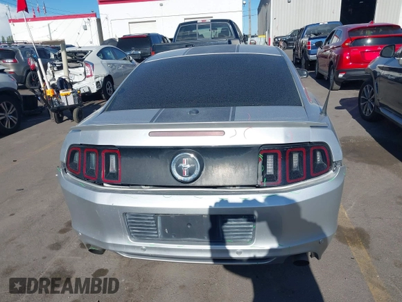 2013 Ford Mustang V6 with VIN 1ZVBP8AM1D5279453, listed as a IAAI auction lot 42128058 with 93,105 mi miles and . Bid and sale history available at DreamBid. Image 16.