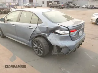2023 Toyota Corolla Hybrid LE with VIN JTDBCMFE6P3002578, listed as a IAAI auction lot 41275201 with 34,263 mi miles. Bid and sale history available at carsss.com. Image 18.
