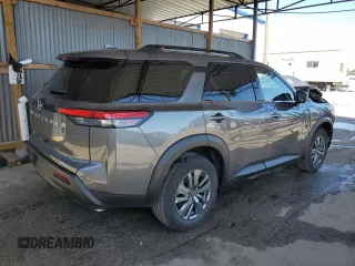 2025 Nissan Pathfinder SV with VIN 5N1DR3BA4SC228403, listed as a Copart auction lot 48722615 with 1,037 mi miles and Clean title. Bid and sale history available at DreamBid. Image 3.
